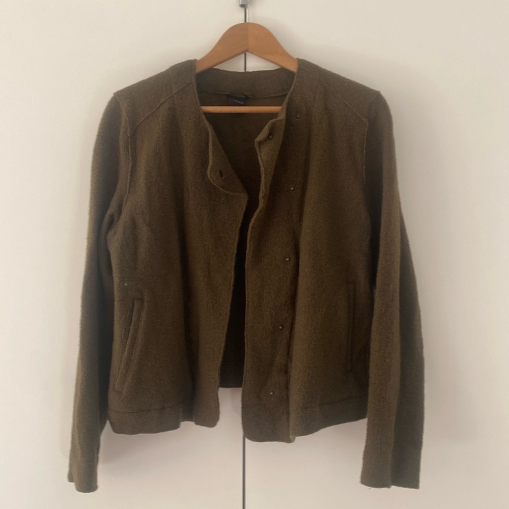 Mai army green coat